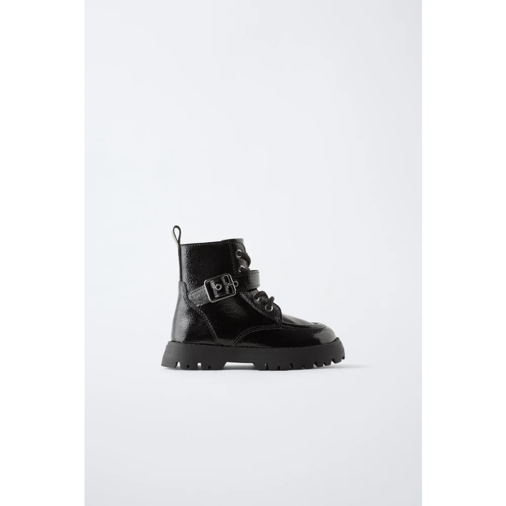 Zara Kids Buckled boots Size 6.5
